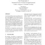 خرید و دانلود نسخه کامل کتاب Fast computation of numerical partial fractions, contour integrals. ISSAC92