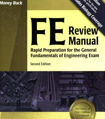 خرید و دانلود نسخه کامل کتاب FE review manual: rapid preparation for the general fundamentals of engineering exam
