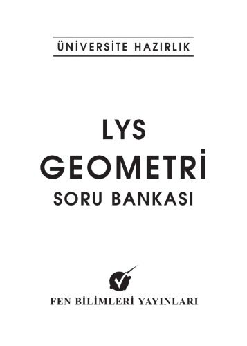 خرید و دانلود نسخه کامل کتاب Fen Bilimleri LYS Geometri Soru Bankası 2017-18_68a7ff8e1be7c.jpeg خرید و دانلود نسخه کامل کتاب Fen Bilimleri LYS Geometri Soru Bankası 2017-18