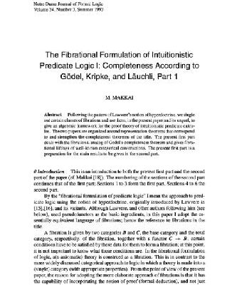 خرید و دانلود نسخه کامل کتاب Fibrational formulation of intuitionistic predicate logic 1
