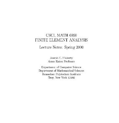خرید و دانلود نسخه کامل کتاب Finite element analysis