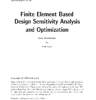 خرید و دانلود نسخه کامل کتاب Finite Element Based Design Sensitivity Analysis and Optimization
