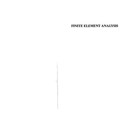خرید و دانلود نسخه کامل کتاب Finite element method. Theory and analysis with ANSYS