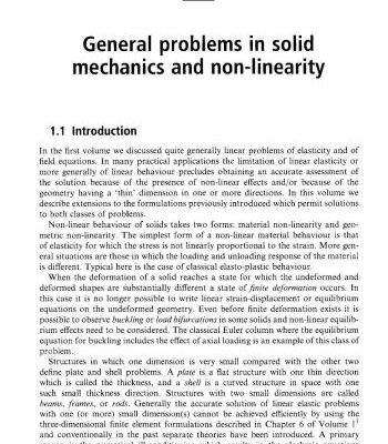 خرید و دانلود نسخه کامل کتاب Finite Element Method: Volume 2