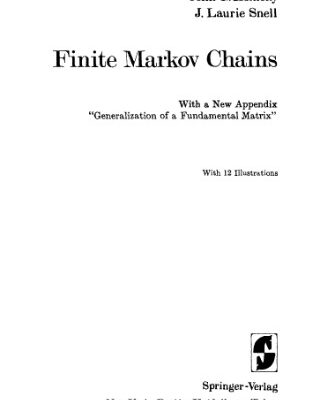 خرید و دانلود نسخه کامل کتاب Finite Markov Chains