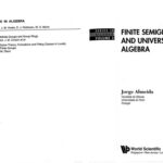 خرید و دانلود نسخه کامل کتاب Finite Semigroups and Universal Algebra (Series in Algebra, Vol 3)