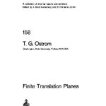 خرید و دانلود نسخه کامل کتاب Finite Translation Planes