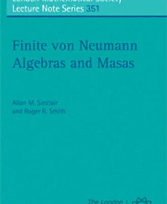 خرید و دانلود نسخه کامل کتاب Finite von Neumann algebras and masas