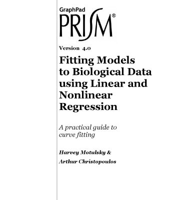 خرید و دانلود نسخه کامل کتاب Fitting Models to Biological Data Using Linear and Nonlinear Regression : A Practical Guide to Curve Fitting