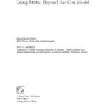 خرید و دانلود نسخه کامل کتاب Flexible Parametric Survival Analysis Using Stata Beyond the Cox Model