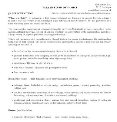 خرید و دانلود نسخه کامل کتاب Fluid Dynamics