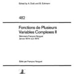 خرید و دانلود نسخه کامل کتاب Fonctions De Plusieurs Variables Complexes II