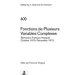 خرید و دانلود نسخه کامل کتاب Fonctions de Plusieurs Variables Complexes
