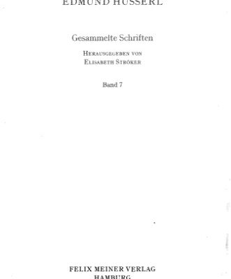خرید و دانلود نسخه کامل کتاب Formale und transzendentale Logik: Versuch einer Kritik der logischen Vernunft