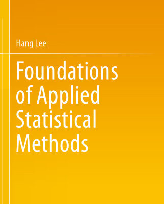 خرید و دانلود نسخه کامل کتاب Foundations of Applied Statistical Methods