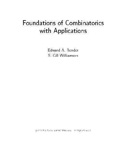 خرید و دانلود نسخه کامل کتاب Foundations of Combinatorics with Applications_68b46f4bcf7aa.jpeg خرید و دانلود نسخه کامل کتاب Foundations of Combinatorics with Applications