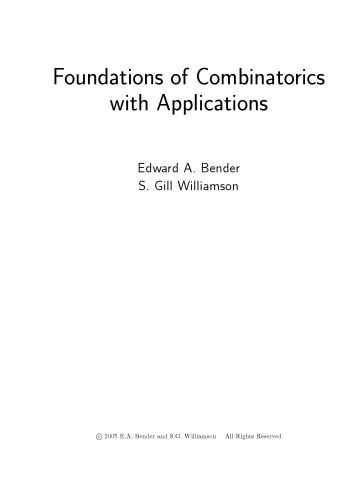 خرید و دانلود نسخه کامل کتاب Foundations of combinatorics with applications_68b47f03295a7.jpeg خرید و دانلود نسخه کامل کتاب Foundations of combinatorics with applications