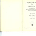 خرید و دانلود نسخه کامل کتاب Foundations of Geometry
