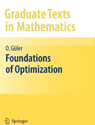 خرید و دانلود نسخه کامل کتاب Foundations of optimization