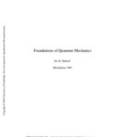 خرید و دانلود نسخه کامل کتاب Foundations of Quantum Mechanics