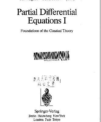 خرید و دانلود نسخه کامل کتاب Foundations of the Classical Theory of Partial Differential Equations