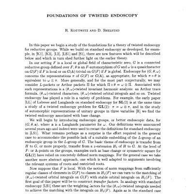 خرید و دانلود نسخه کامل کتاب Foundations of twisted endoscopy