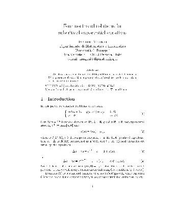 خرید و دانلود نسخه کامل کتاب Four nontrivial solutions for subcritical exponential equations