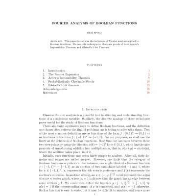 خرید و دانلود نسخه کامل کتاب Fourier analysis of Boolean functions