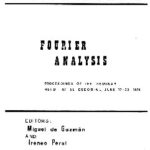 خرید و دانلود نسخه کامل کتاب Fourier Analysis, Proceedings of a seminar held at El Escorial, June 17-23, 1979