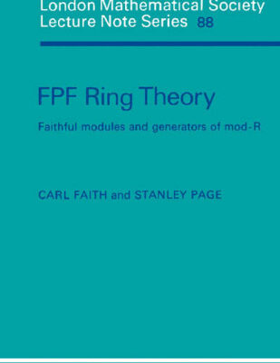خرید و دانلود نسخه کامل کتاب FPF ring theory : faithful modules and generators of mod-R