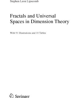 خرید و دانلود نسخه کامل کتاب Fractals and universal spaces in dimension theory