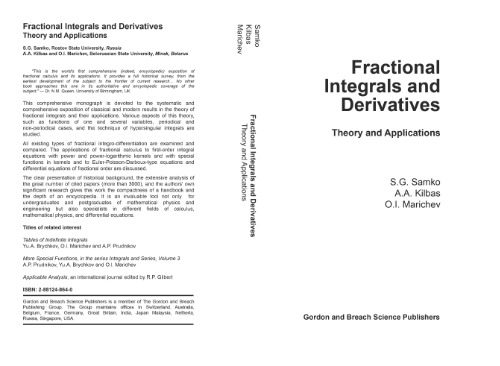 خرید و دانلود نسخه کامل کتاب Fractional Integrals and Derivatives: Theory and Applications_68ae1c46cadf8.jpeg خرید و دانلود نسخه کامل کتاب Fractional Integrals and Derivatives: Theory and Applications