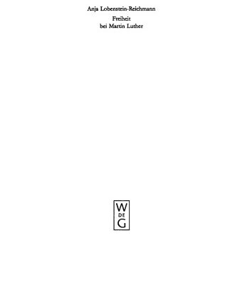 خرید و دانلود نسخه کامل کتاب Freiheit bei Martin Luther. Lexikographische Textanalyse als Methode historischer Semantik