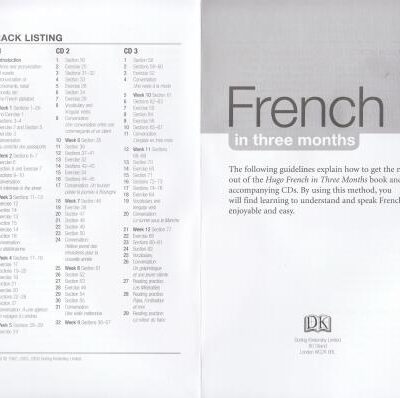 خرید و دانلود نسخه کامل کتاب French in Three Months: Your Essential Guide to Understanding and Speaking French – Audio CDs