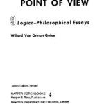 خرید و دانلود نسخه کامل کتاب From a Logical Point of View