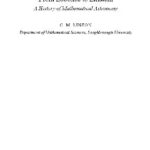 خرید و دانلود نسخه کامل کتاب From Eudoxus to Einstein A History of Mathematical Astronomy