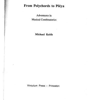خرید و دانلود نسخه کامل کتاب From Polychords to Polya : Adventures in Musical Combinatorics