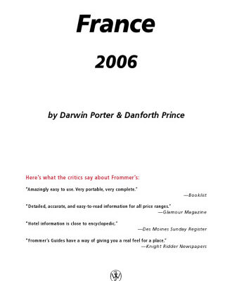 خرید و دانلود نسخه کامل کتاب Frommer’s France 2006 (Frommer’s Complete)