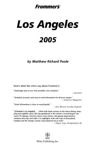 خرید و دانلود نسخه کامل کتاب Frommer’s Los Angeles 2005 (Frommer’s Complete)_68b4713aa0d7f.jpeg خرید و دانلود نسخه کامل کتاب Frommer’s Los Angeles 2005 (Frommer’s Complete)