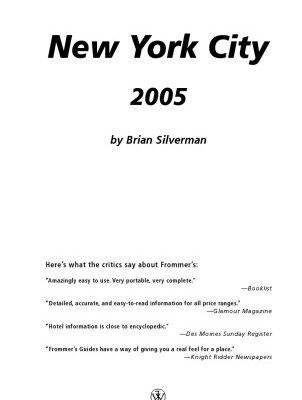 خرید و دانلود نسخه کامل کتاب Frommer’s New York City 2005 (Frommer’s Complete)