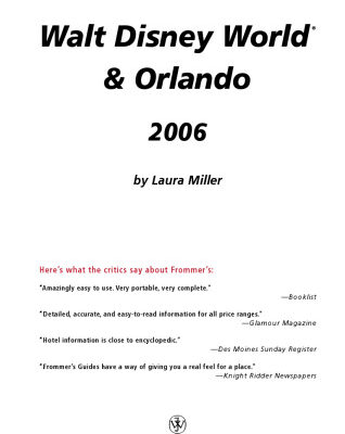 خرید و دانلود نسخه کامل کتاب Frommer’s Walt Disney World & Orlando 2006 (Frommer’s Complete)