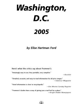 خرید و دانلود نسخه کامل کتاب Frommer’s Washington, D.C. 2005 (Frommer’s Complete)