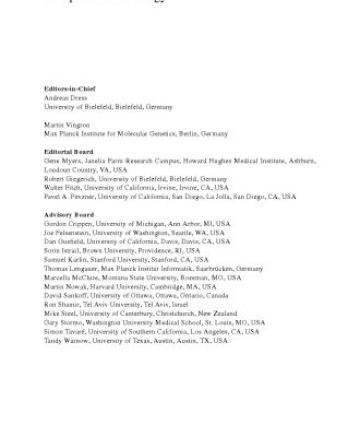 خرید و دانلود نسخه کامل کتاب Frontiers in Computational and Systems Biology