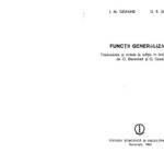 خرید و دانلود نسخه کامل کتاب Funcții generalizate