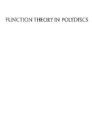 خرید و دانلود نسخه کامل کتاب Function theory in polydiscs