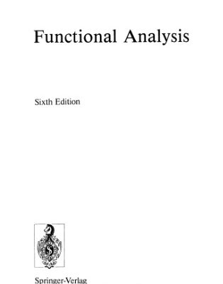 خرید و دانلود نسخه کامل کتاب Functional analysis