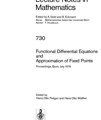 خرید و دانلود نسخه کامل کتاب Functional Differential Equations and Approximation of Fixed Points
