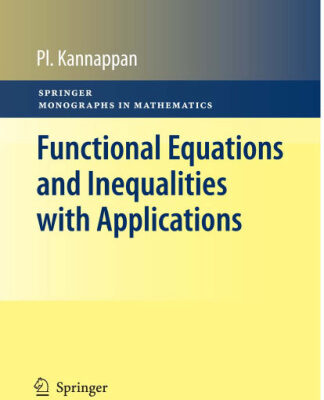 خرید و دانلود نسخه کامل کتاب Functional equations and inequalities with applications