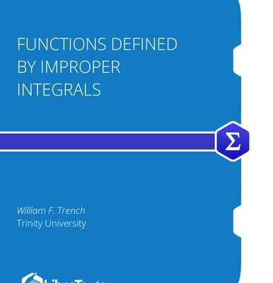 خرید و دانلود نسخه کامل کتاب Functions Defined by Improper Integrals