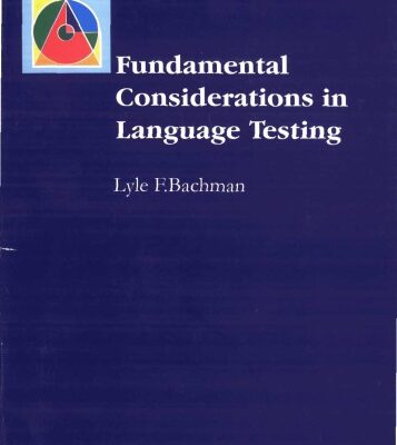 خرید و دانلود نسخه کامل کتاب Fundamental Considerations in Language Testing